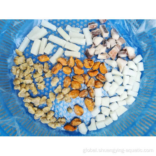 1 Kg Bagged Seafood Mix High Quality Exotic Seafood Frozen Mixed Seafood With Good Price Supplier